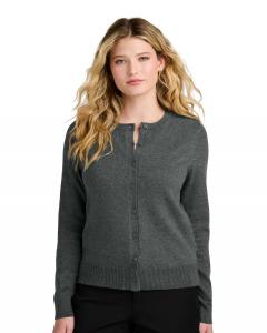 Women's Easy Care Crewneck Cardigan Sweater