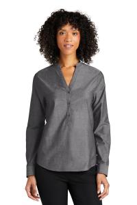 Ladies Long Sleeve Chambray Easy Care Shirt