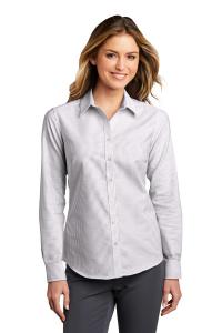 Ladies SuperPro™ Oxford Stripe Shirt