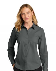 Women's Long Sleeve Nailhead Easy Care Shirt