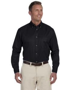 Men's Tall Easy Blend™ Long-Sleeve Twill Shirt with Stain-Release