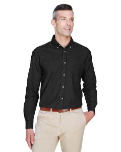 Men's Long-Sleeve Denim Shirt