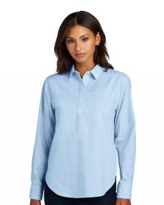 Women's Long Sleeve Modern Oxford Shirt