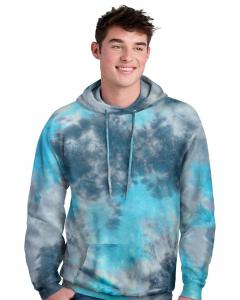 Crystal Tie-Dye Pullover Hoodie