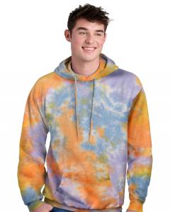 Crystal Tie-Dye Pullover Hoodie