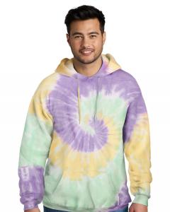 Unisex Tie-Dye Pullover Hooded Sweatshirt