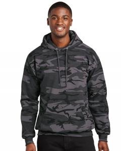 Unisex Core Fleece Camo Pullover Hooded Sweatshirt