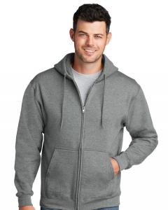 Unisex Core Fleece Full-Zip Hooded Sweatshirt