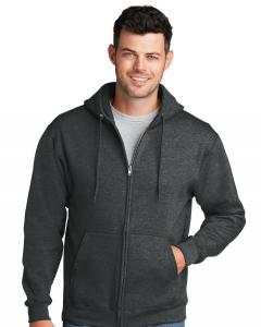 Unisex Core Fleece Full-Zip Hooded Sweatshirt