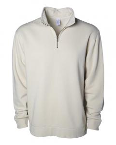 Pigment-Dyed Quarter-Zip Pullover