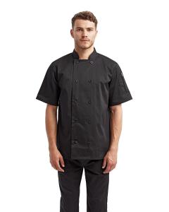 Unisex Short-Sleeve Sustainable Chefs Jacket