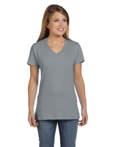 Ladies' Perfect-T V-Neck T-Shirt