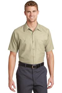 Long Size Short Sleeve Industrial Work Shirt
