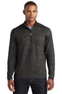 Sport-Wick Stretch Reflective Heather 1/2-Zip Pullover
