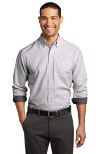 Adult Unisex SuperPro™ Oxford Stripe Shirt