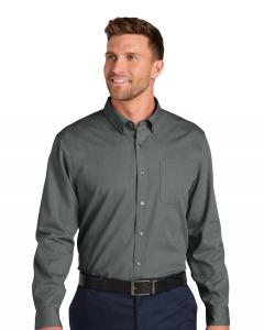 Long Sleeve Nailhead Easy Care Shirt