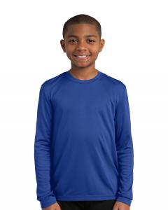 Youth Long Sleeve PosiCharge Competitor Tee