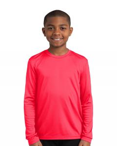 Youth Long Sleeve PosiCharge Competitor Tee