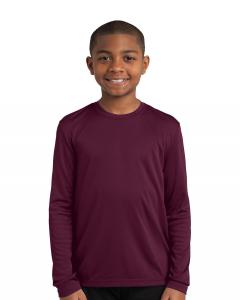 Youth Long Sleeve PosiCharge Competitor Tee