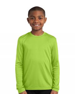 Youth Long Sleeve PosiCharge Competitor Tee